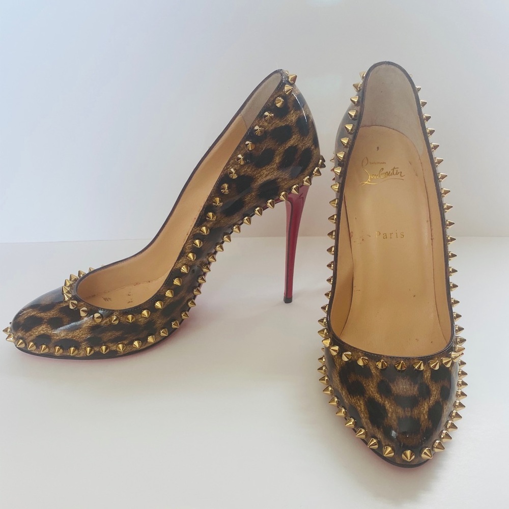 Christian Louboutin Dorispiky 100 Dorissima 37 - Picture 1 of 7